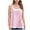 Pink, variant on AherBiu Kid Girls Clothes Cotton Linen Tank Tops Summer Casual Loose Layered Sleeveless T Shirts Tanks