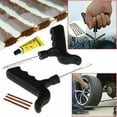 thumbnail image 4 of Trayknick 8Pcs/Set Car Tire Repair Tool Puncture Repair Thread Drill Rubber Strip Portable High Efficiency Quick Repairing Lightweight Scoot, 4 of 12