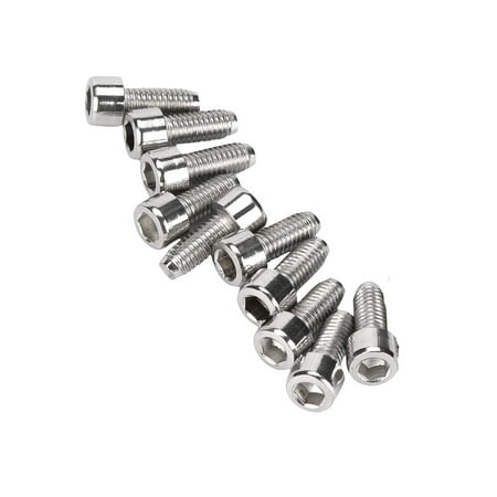 

10Pcs Cycling Socket Head Cap Screws Hexagonal Bicycle Kettle Frame Rack Screws