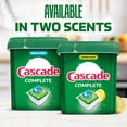 thumbnail image 5 of Cascade Complete Action Pacs, Dishwasher Detergent, Fresh, 100 Count, 5 of 11