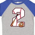 thumbnail image 4 of Inktastic Baseball Second Birthday Two Years Old Boys or Girls Toddler T-Shirt, 4 of 5