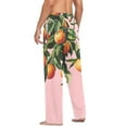 thumbnail image 3 of FORMRS Mens Pajama Pants with Pockets Sleepwear Lounge Bottoms Sizes S-2XL, Vibrant Oranges, 3 of 7