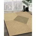 thumbnail image 3 of Ahgly Company Machine Washable Indoor Square Transitional Bronze Brown Area Rugs, 4' Square, 3 of 7
