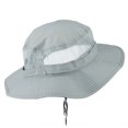 thumbnail image 3 of Big Size Taslon UV Bucket Hat - Grey XL-2XL, 3 of 5