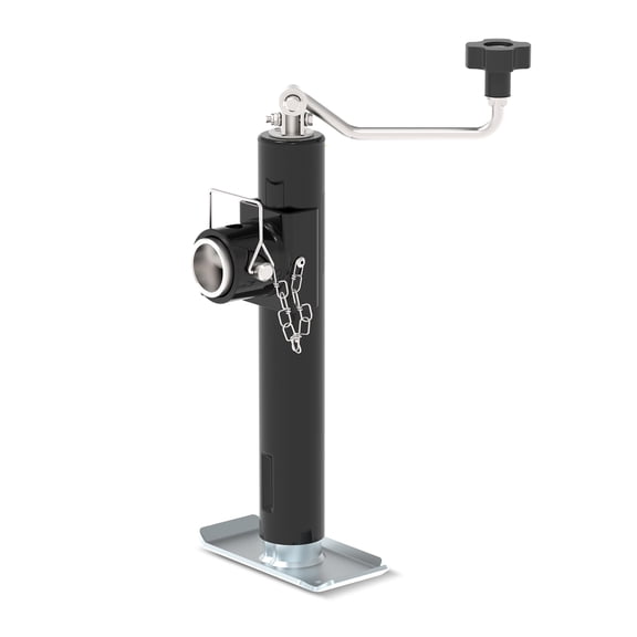 TOWKING 5000 lbs Weld On Pipe Mount Trailer Jack Trailer Tongue Jack for RV, 10" Lift