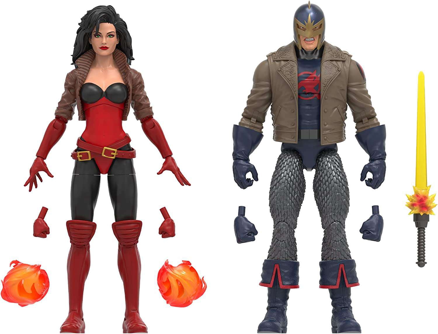 Marvel Legends Black Knight & Marvel's Sersi Action Figure 2-Pack (60th Anniversary)