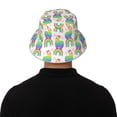 thumbnail image 3 of Balery Rainbow Llama Sun Hats for Men Women Bucket Hat UPF 50+ Buckey Hat Boonie Hat Foldable UV Protection Hiking Beach Fishing Summer, 3 of 9