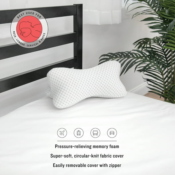 SensorPEDIC Conforming Memory Foam Bone Pillow
