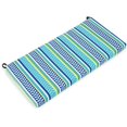 thumbnail image 1 of 45-inch by 19-inch Outdoor Spun Polyester Loveseat Cushion - Pike Azure, 1 of 2