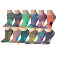 thumbnail image 2 of Colorfut Women's 12-Pairs Low Cut Athletic Sport Peformance Socks, 2 of 2