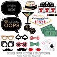 thumbnail image 2 of Big Dot of Happiness Las Vegas - Casino Photo Booth Props Kit - 20 Count, 2 of 7
