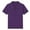 Purple, variant on Boys Cotton Polo Shirts, Short Sleeve Pullover Breathable Lapel Collar School Uniform Shirts Purple Size 7-8 T