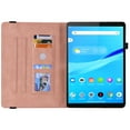 thumbnail image 4 of Feishell Cover for Lenovo Tab M8 (2019) TB-8505F/TB-8505X,Shockproof Butterfly & Flower Embossed Pattern PU Leather Folio Flip Card Slots Wallet Case Cover,Pink, 4 of 8