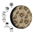 thumbnail image 5 of Rv Spare Tire Cover 17 inch - Moon Stars Owls Tire Covers for Trailers, Adjustable Camper Spare Tire Cover, 5 of 7