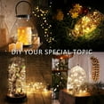 thumbnail image 5 of ZOELNIC 20 Pack Fairy Lights, Battery Operated 6.6ft 20 LED Mini Waterproof Fairy String Lights Copper Wire Firefly Starry Lights for DIY Wedding Party Mason Jars Crafts Christmas Decoration, 5 of 8