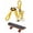 typeA, variant on Mini Reptile Skateboard with Adjustable Tortoise Harness Leash Set Lightweight Small Pet Walking Training Skateboard Tiny Turtle Outdoor Activity Accessory for Small Terrapin Reptile Pets