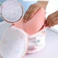 Durable Fine Mesh Laundry Bags For Delicates With Zipper Travel Storage
