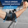 thumbnail image 3 of Codera Ajustable CHAO para Tendinitis Epicondilitis Neopreno Transpirable, 3 of 5