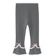 thumbnail image 1 of Odeerbi 2-9 Años Niñas Mallas de Algodón Mallas Elásticas Pantalones Color Sólido Lazo Cintura Media Panty Ancho, 1 of 4