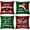 A-xmas 29, variant on Christmas Pillow Covers 16x16 Set of 4 Red Green Xmas Decorative Throw Pillows Christmas Tree Deer Santa Pillow Cases Home Outdoor Sofa Couch Cushion Covers for Christmas Decorations (16 by 16)