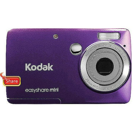 Kodak EasyShare Mini M200 Purple 10MP Digital Camera w/ 3x Optical Zoom, 2.5