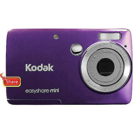 Kodak EasyShare Mini M200 Purple 10MP Digital Camera w/ 3x Optical Zoom, 2.5" LCD Display