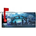 thumbnail image 4 of Christmas Holy Family Magnetic Mailbox Cover Mailbox Covers Magnetic Mailbox Wraps Post Letter Box Cover Garden Standard Size 18 X 21 inch, 4 of 6