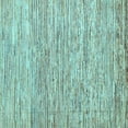 thumbnail image 1 of Ahgly Company Machine Washable Indoor Square Oriental Light Blue Modern Area Rugs, 7' Square, 1 of 4