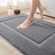thumbnail image 4 of DEKAXID - Alfombrilla de baño de felpa de lujo (1 unidad), absorbente, lavable a máquina, perfecta para baño, dormitorio, lavandería, decoración, 4 of 7