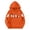 Orange, variant on Boys Girls Halloween Ghost Cat Graphic Pullover Hoodie Black,Size 9-10T