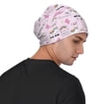 thumbnail image 4 of Gaeub No Drama Llama Print Beanie Hats for Men Women,Winter Caps,Knit Cuffed Beanie,Cuffed Cap,Great for Winter Activities, 4 of 7