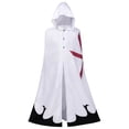 thumbnail image 4 of Anime nuevo Bleach Stern Ritter Yhwach Cosplay capa blanca para adultos Unisex manto para niños Halloween fiesta Cosplay disfraz uniforme, 4 of 5