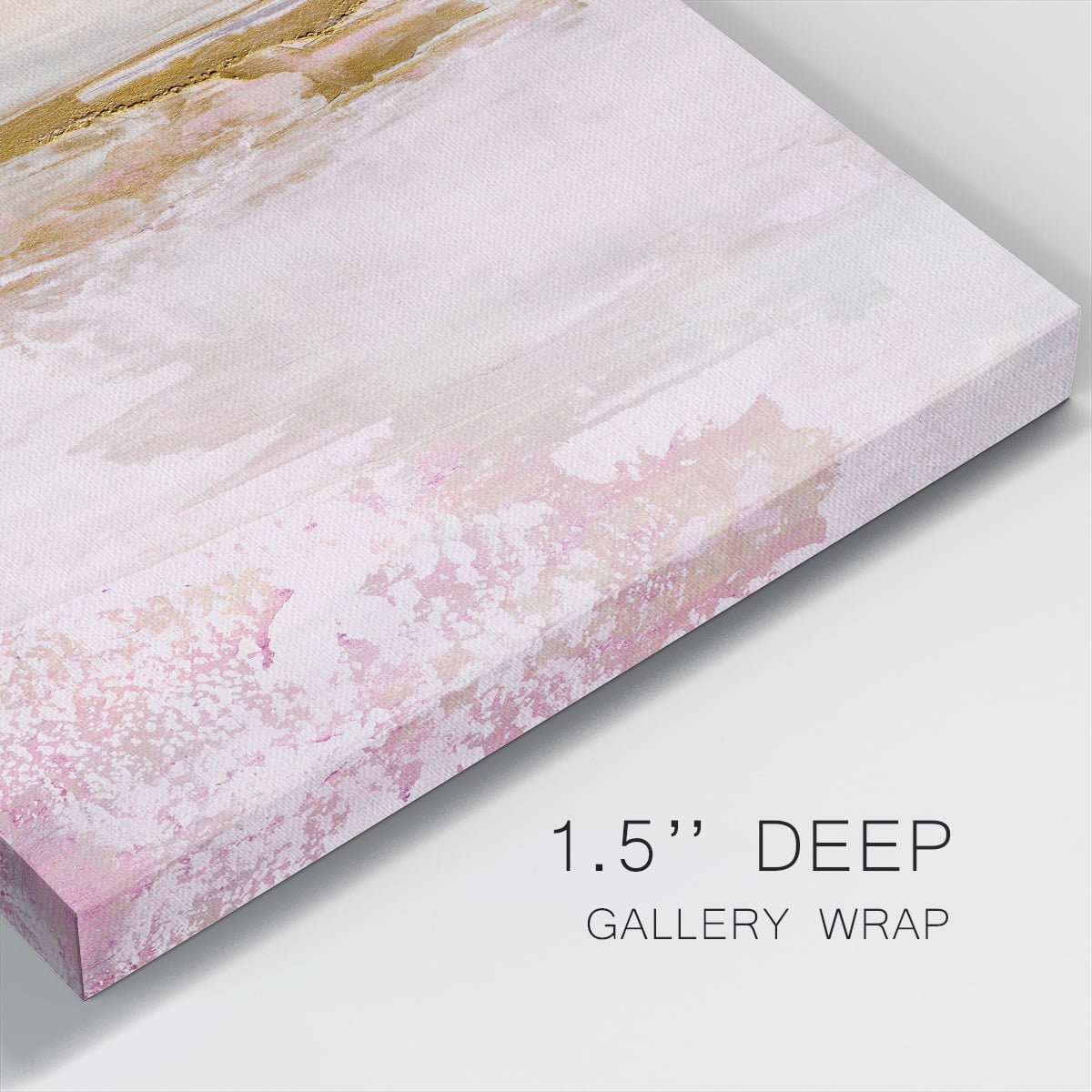 Wexford Home Magenta Skyline I-Premium Gallery Wrapped Canvas, 24" x 24" - Ready to Hang