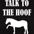 thumbnail image 3 of CafePress - Talk To The Hoof Women's Classic T Shirt - Women's Traditional Fit Dark T-Shirt, 3 of 4