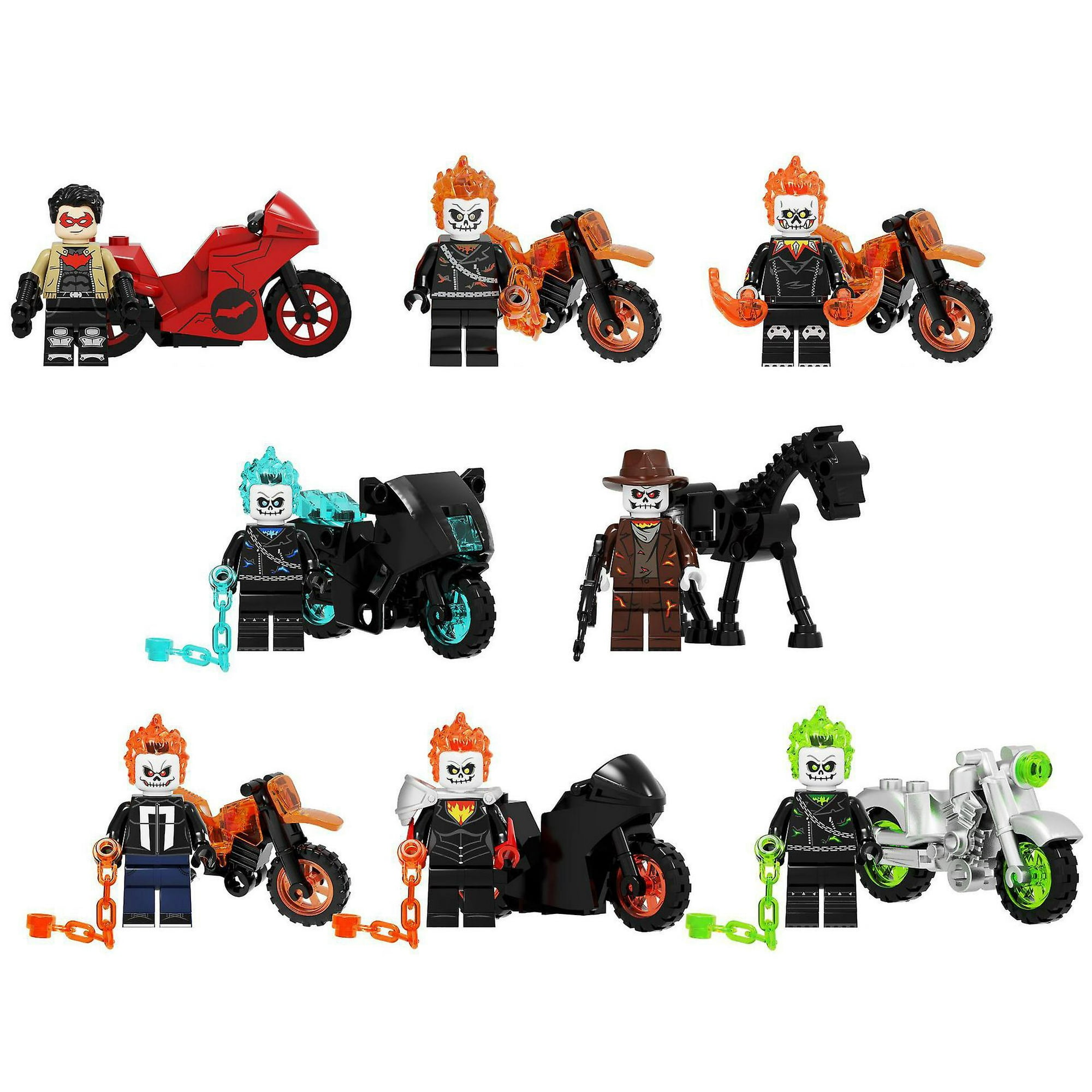 FanShow 8pcs Ghost Rider Set Build Blocks Toys For Kids Adult Christmas  Homecoming Gift8pcs Ghost Rider Set Build Blocks Toys For Kids Adult  Christmas Homecoming Gift | Walmart Canada