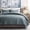 Dusk Blue, variant on EVERGRACE Cotton Sateen Pick-Stitch Quilt Set Queen Size - 100% Cotton Lightweight Coverlet Bedding, Pre-Washed Oversized Bedspread, Breathable All-Season Quilt Set with 2 Shams, Parchment