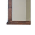thumbnail image 4 of Bry 42 Inch Classic Mirror, Multistep Lacquer Coat, Deep Brown Stain, 4 of 4