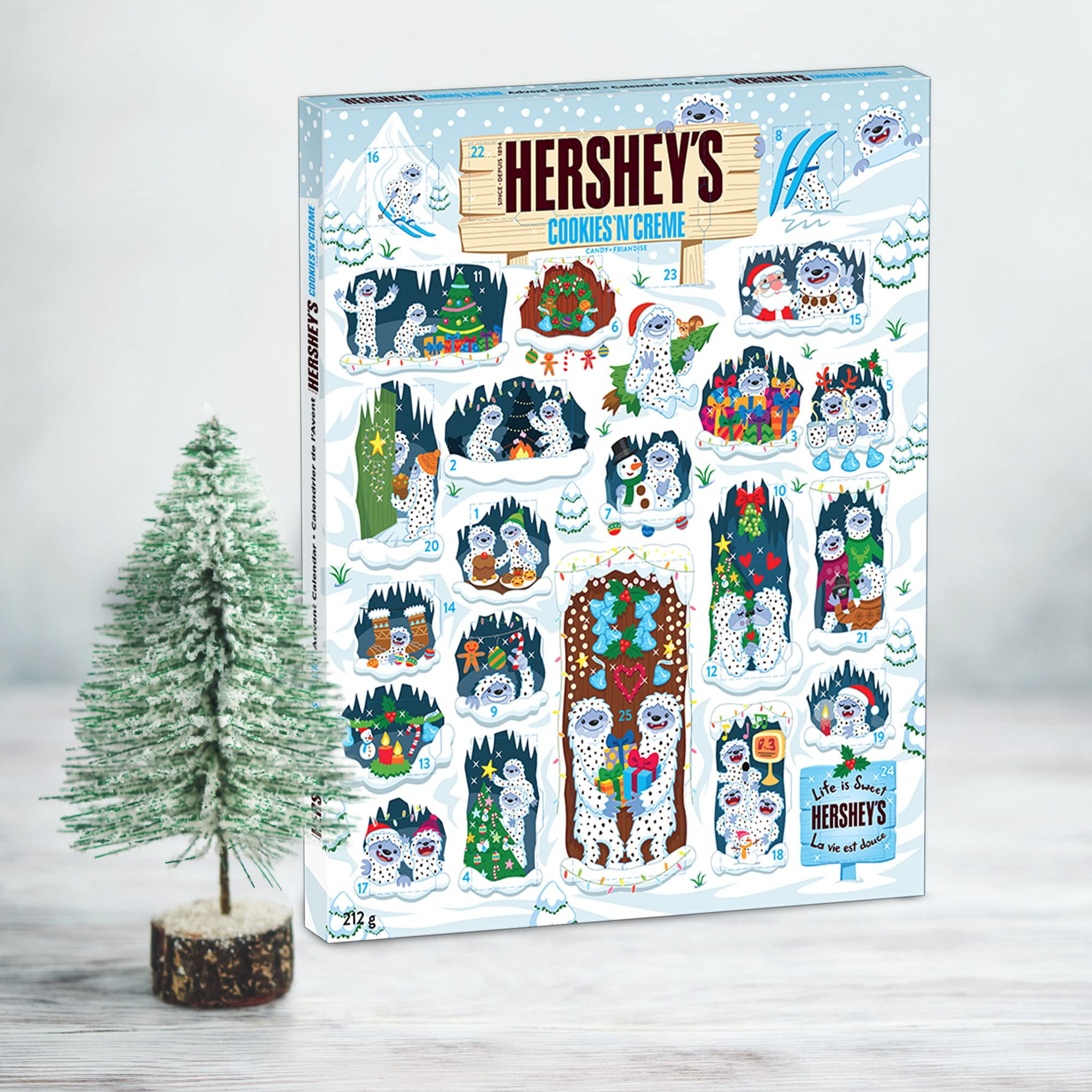Hersheys Cookies N Creme Advent Calendar 212G/ 7.4Oz - Walmart.com Hersheys Cookies N Creme Advent Calendar 212G/ 7.4Oz - Walmart.com