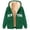 Green, variant on New York Zip Up Hoodies for Women 2026 Fall Winter Fleece Lined Sweatshirt with Pockets Streetwear Hooded Jackets