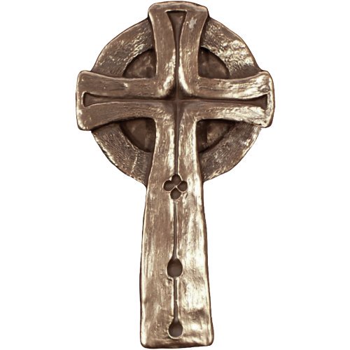 Wild Goose Celtic Cross Wall Hanging Glendalough Cross Resin Cast in Bronze Coating 5 1/2 Tall by 3 1/4 Inches Wide Ready To Hang Made in Ireland