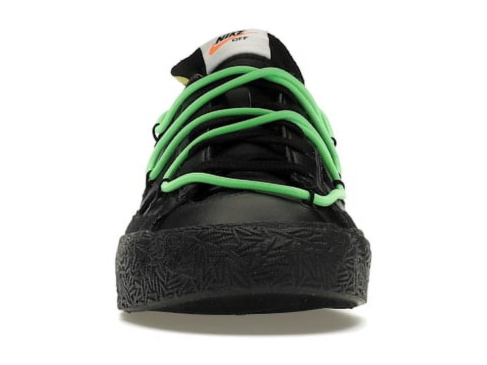 Nike Men's Blazer Low Off-White Black Electro Green Shoes, from StockX