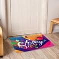 thumbnail image 6 of Christmas Polyester Non-Slip Machine Washable Door Rug Game Mat Door Mats, 6 of 6