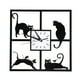 thumbnail image 1 of Reloj de pared silencioso moderno sin tictac, marco de aluminio plateado, cubierta de vidrio, decorativo para dormitorio, 1 of 9
