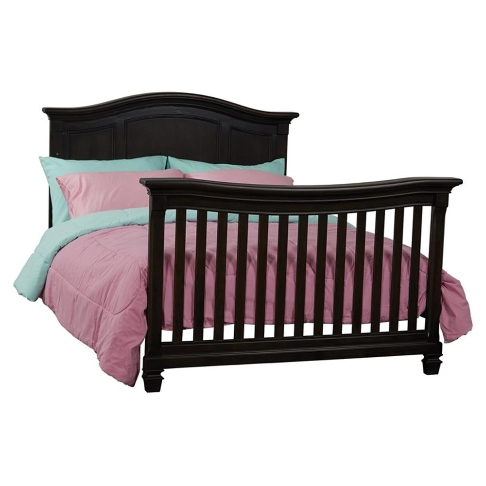 Baby Cache Glendale Full Bed Conversion Kit in Charcoal Brown