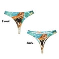 thumbnail image 3 of Kdxio String Sans Couture Motif Chihuahua Drôle pour Femmes - String Taille Basse Invisible Extensible Culottes Respirantes pour Femmes-3TG, 3 of 6