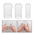 thumbnail image 4 of Filtro protector de desagüe CAPHONT, paquete de 16, aluminio, 8,9 cm, canalones, 4 of 6