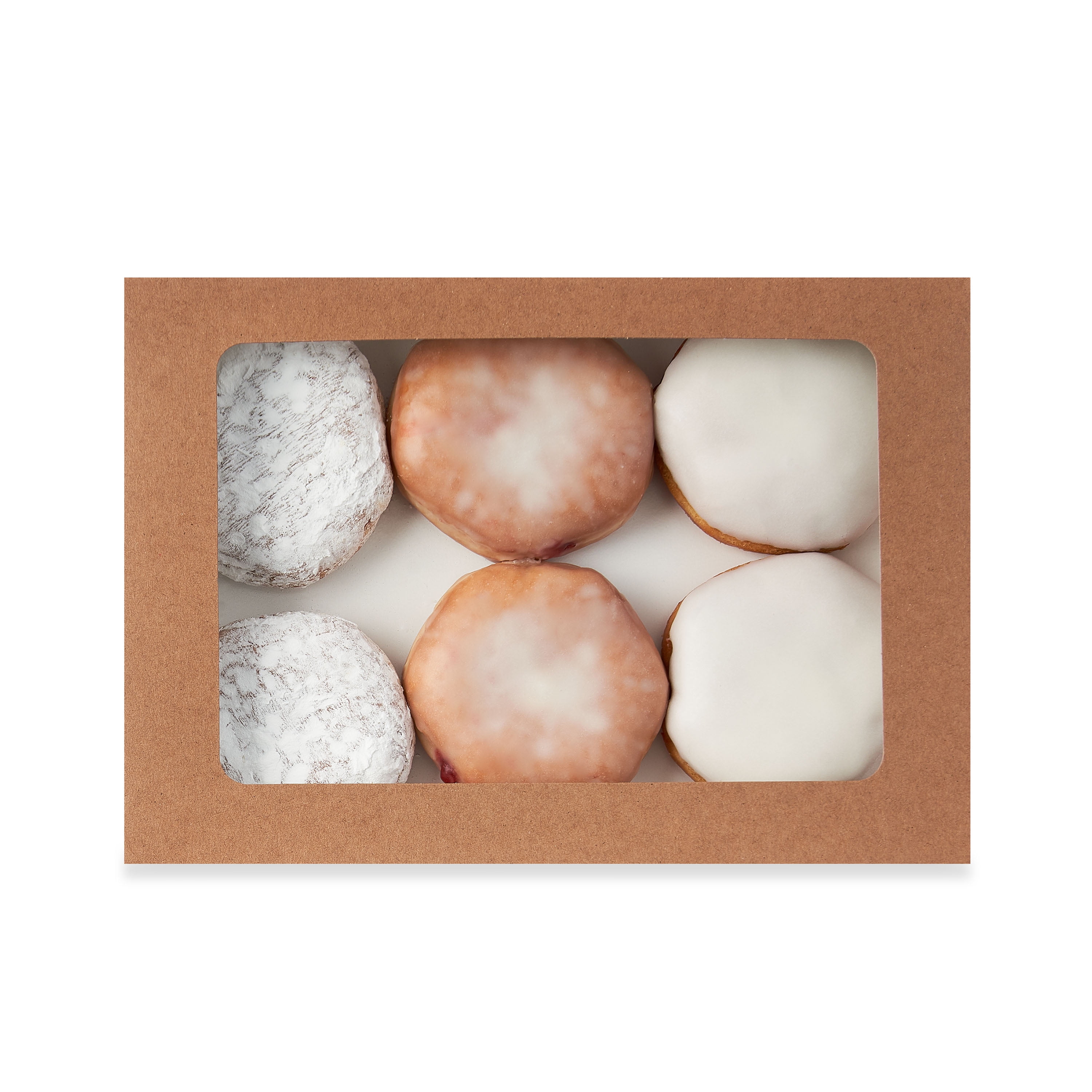 Freshness Guaranteed Raspberry Filled Bismarks, 16 oz, 6 Count