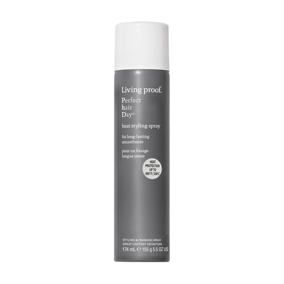 Living Proof Perfect Hair Day Heat Styling Spray, Up to 450 Degrees, 5.5 oz