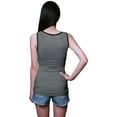 thumbnail image 2 of Hat and Beyond Women's Athletic Tank Top with Contrast Binding, 2 of 3
