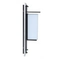 thumbnail image 4 of ZA2512-SSMN-LED Craftmade Lighting Outdoor Wall Lantern Transitional Glass Approved for Wet Locations in Transitional Style - 6.89 inches wide by 19.7, 4 of 13